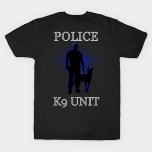 Police K9 front & back T-Shirt